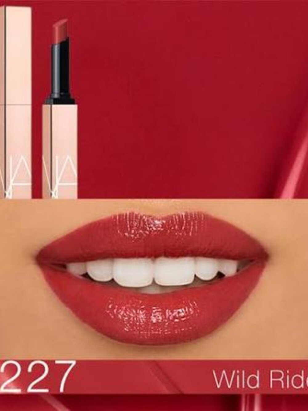 NARS wild ride afterglow sensual shine lipstick *NEW* hydrating